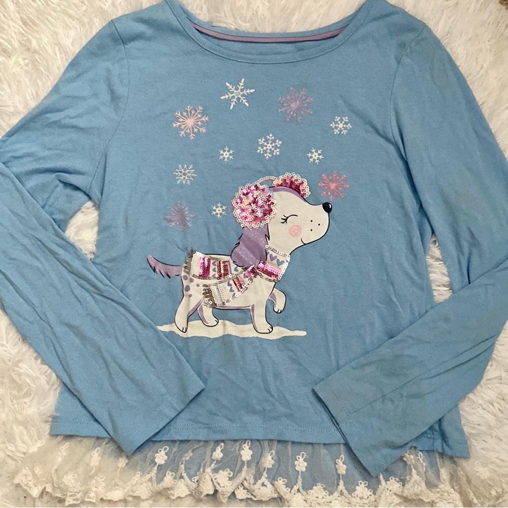COPY - 🌸3/$10🌸 Cynthia Rowley winter dog shirt